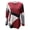 Red, variant on Womens Long Sleeve Tops under $5 Women Fashion Casual Round Neck Buttons Geometric Contrast Color Long Sleeve T-Shirt Top Red XXL