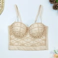 thumbnail image 6 of Huhudde Trendy Pearls Decorated Cami Top With Fishbone Structure Accentuating Feminine Curves Camisole For Night Outfits, 6 of 18
