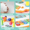 thumbnail image 4 of Jouet Piano pour Enfants Jouets Musicaux de Développement pour Bébé Jouets Musicaux Mignons Dessin Animé Jouet Musical Éducatif Clavier Électronique Instrument de Musique Réutilisable Jouet pour Enfants Garçons Filles Âge 3+, 4 of 10