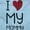 Light Blue, variant on Cute I Heart My Mommy Mom Love Toddler Boy Girl T Shirt Infant Toddler Brisco Brands 2T
