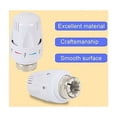 thumbnail image 3 of Thermostatic Radiator Valve Replacement Head, Heat Dissipation With Thread Installation, Liquid-filled Sensor For Precise Control, Brass Valve Body And Flame Retardant PC Material, 3 of 5