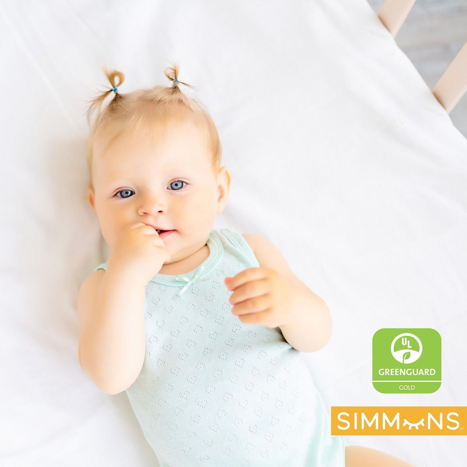 Simmons Extra Firm Breathable  Baby Crib Mattress