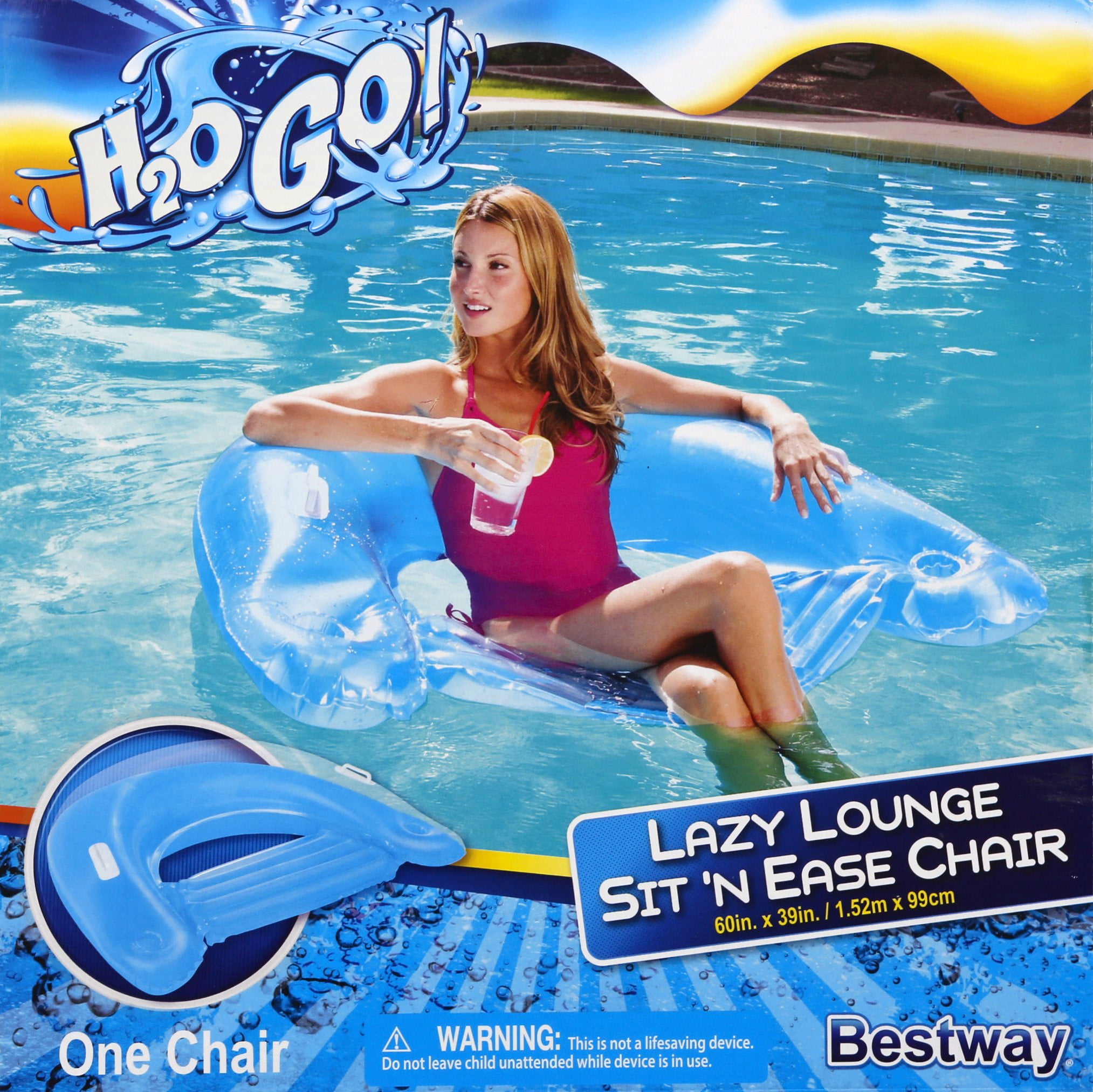Lazy Lounge Chair Pool Float