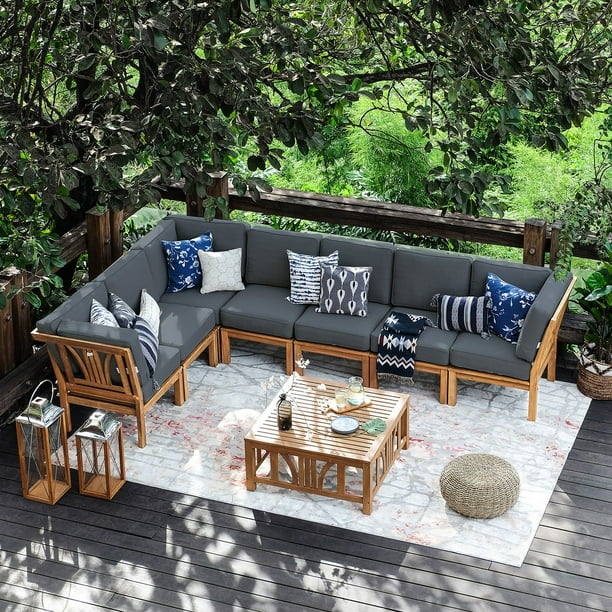 Sectional Sam's Club Patio Furniture Covers LayinSun 6-Piece