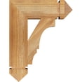 thumbnail image 3 of Ekena Millwork 4"W x 14"D x 18"H Balboa Arts & Crafts Rough Sawn Bracket, Western Red Cedar, 3 of 4