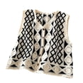 thumbnail image 1 of xiaxaixu Female Knitted Vest, Rhomboid Patterns V-Neck Sleeveless Knitwear, 1 of 5