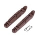 thumbnail image 1 of Wosthever Pastillas de freno duraderas para bicicleta de carretera, 2 uds., para ruedas de carbono, insertos de freno de goma para bicicleta de Ciclismo BRK014 marrón, 1 of 6