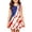 0#A1367, variant on Summer Girls 4Th of July Dress Patriotic Sleeveless Dress Sundress, Sizes 3-16
