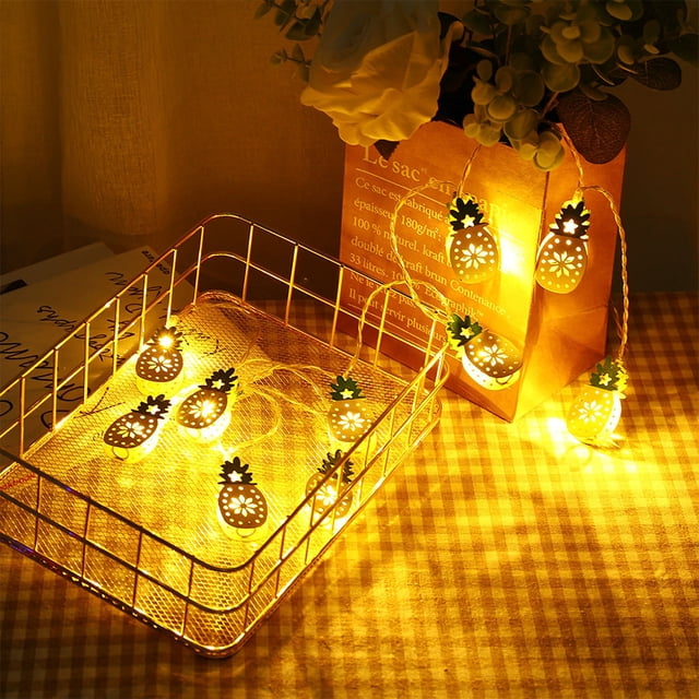 Accesorios de decoración de lámpara, 10 luces Fruta encantadora Cadena de luz encantadora Cadena de luz Resultados impresionantes