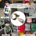 thumbnail image 4 of Qarigey Bufanda para niños Cómoda para mantener el calor Bufandas flexibles para niños pequeños Accesorios de ropa exquisitos Accesorio de ropa para Accesorios de disfraces Beige 120cmx8cm Qarigey AP009116-06, 4 of 6