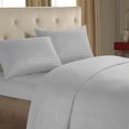 thumbnail image 2 of Home Savings Items!Kyusrd Four Piece Fitted Sheet Set Bed Sheet Home Textile Solid Color Imitation Satin, 2 of 6