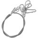 thumbnail image 1 of 4 cerraduras de cable de seguridad de acero inoxidable, resistentes, con cuerda de cable para luz., 1 of 6