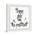 thumbnail image 3 of Marmont Hill Happy Girls Are the Prettiest Framed Painting Print, 3 of 4
