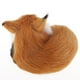thumbnail image 3 of Peluches de zorro pastor de peluche para habitación infantil y sala de estar. Marrón claro, 3 of 7