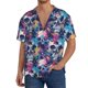 thumbnail image 1 of Fotbe cool Skull colorful Camisa Estampada de Manga Corta para Hombre, Casual de Verano, Estilo Playero, Sin Arrugas-4X-Large, 1 of 5
