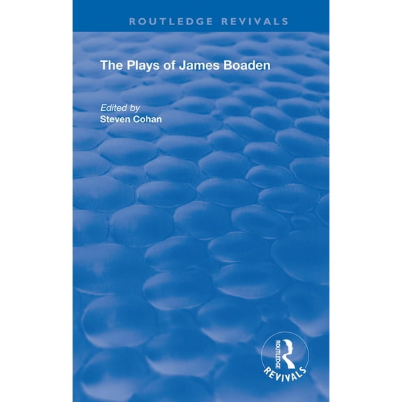 Routledge Revivals The Plays of James Boaden, (Hardcover)