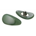 thumbnail image 2 of 1 Par de Almohadillas Nasales de Jade, Almohadillas para Gafas, Piezas de Repuesto para Gafas Graduadas, - Green Verde Yinane Almohadillas para la nariz de anteojos, 2 of 8