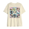 thumbnail image 1 of Playera Sanrio Talla EG Manga Corta Hello Kitty and Friends Cuadros Fit Oversize Beige, 1 of 4