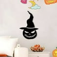 thumbnail image 4 of Halloween Decorations Wall Decor Black Scary Pumpkin Silhouette Metal Signs, Classic Horror-themed Halloween Wall Art Decor for Home Party, 4 of 4