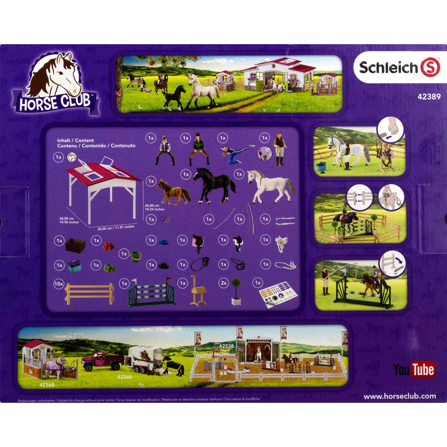 schleich horse club riding center