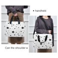 thumbnail image 6 of Laptop Bag Laptop Briefcase 15.7 x 3 x 11.8 Inches Laptop Bag Briefcases Laptop Storage Travel Laptop Bag Work Laptop Bag Black Star Seamless, 6 of 8