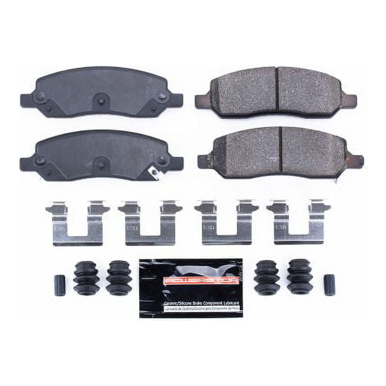 Power Stop Rear Z23 Evolution Carbon-Fiber Ceramic Brake Pads Z23-1172