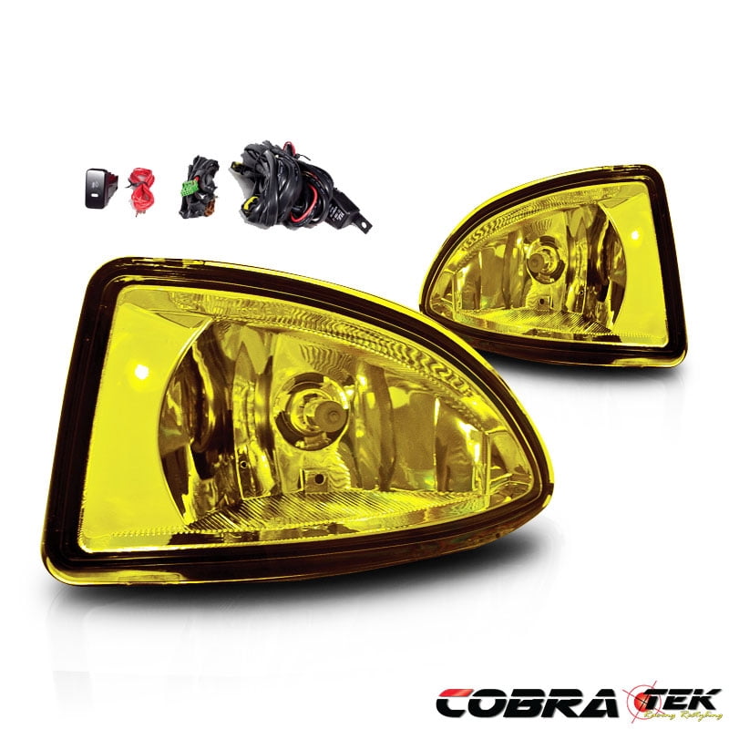 0405 HONDA CIVIC FOG LIGHT YELLOW LENS (WIRING KIT INCLUDED