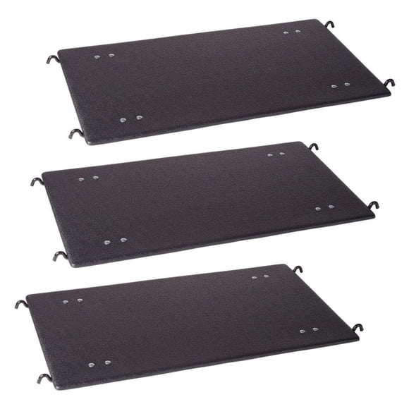 Pro Select Plataforma plástica para jaula de gato, juego de 3
