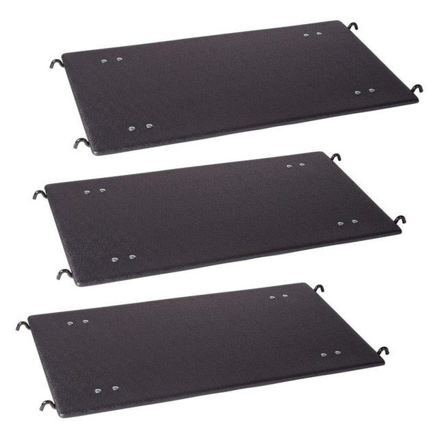Pro Select Plataforma plástica para jaula de gato, juego de 3