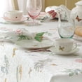 thumbnail image 3 of Lenox Butterfly Meadow Damask Tablecloth, Multicolor, 52"W x 52"L, 3 of 5