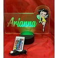 thumbnail image 6 of Night Light Up Desk Table Lamp LED Personalized Free Engraved Betty Boop Angel, Our Newest Feature, Most Popular, It's Wow, with Remote 16 Colors Energy Efficient, Great Gift, 6 of 10