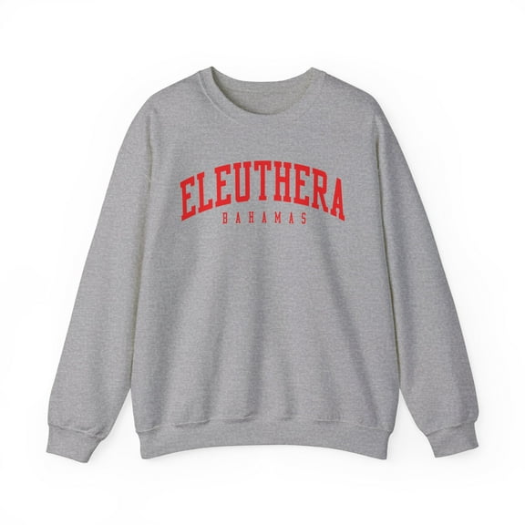 Eleuthera Bahamas Sweatshirt Gifts Crew Neck Shirt Long Sleeve Unisex