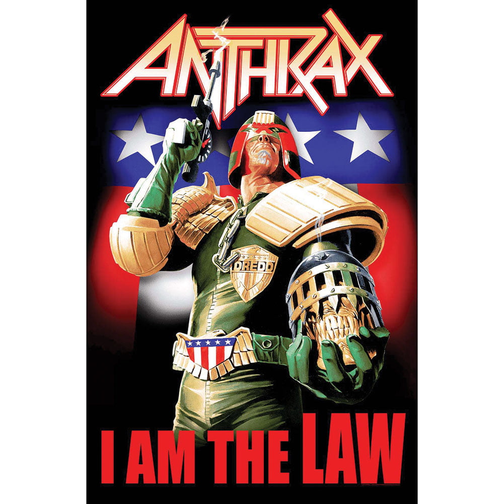 ANTHRAX Among the Living BANNER HUGE 4X4 Ft Tapestry Fabric Poster Flag Print