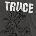 thumbnail image 3 of Tom And Jerry Truce Kids T Shirt (Large) for Youth Toddler Boys and Girls, Charcoal, 3 of 5