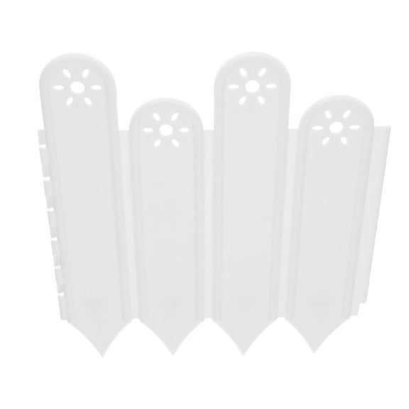 GOOHOCHY PP Garden Fence White For Landscape Fencing 1Set