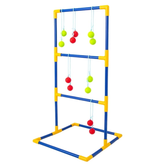 17" x 35" Plastic Ladder Ball Toss Game Set - 7 Pc.