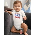 thumbnail image 2 of Made In 'Merica Banner Bodysuit Infant -Image by Shutterstock,  18 Months, 2 of 4