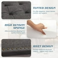 thumbnail image 4 of Storage Ottoman with Upholstered, Storage  for Bedroom & Living Room, 4 of 12