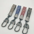 thumbnail image 3 of AMERTEER Key Chain Ring Zinc Alloy Hanging Buckle Door Keychain Holder Backpack Handbag Wallet Bag Keyring Pendant for Woman Man Brown, 3 of 10