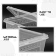 thumbnail image 4 of Caja de cría para reptiles, comedero de plástico, contenedor transparente, terrario portátil para serpientes, escorpiones, lagartos, geckos, tarántulas, ranas, tortugas y arañas., 4 of 7