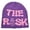 Purple, variant on AJGRHE Unisex Winter Warm Knitted Ear Cap Hop Streetwear Embroidered Letter Pattern Hat Green One Size