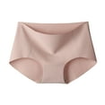 thumbnail image 1 of cfhntfmh Women's Seamless Briefs Mid Rise Seamless Full Coverage Underwear Comfort Breathable Workout Panties, 1 of 4