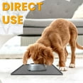 thumbnail image 3 of Waterproof Non-Slip Silicone Feeding Bowl Mat Prevent Food and Water Overflow, Puppy Dish Feeder Fountain Trays Suitable for Medium and Small Pets, 3 of 31