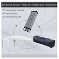 thumbnail image 4 of 10x20 Pop Up Canopy Gazebo - Outdoor Party Tent with Carry Bag - White UV Sun Protection - Adjustable Steel Frame - Large Shade for Events & Weddings, 4 of 9