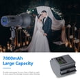 thumbnail image 4 of Neewer Li-ion Battery High Capacity Rechargeable Flash Spare Battery for Q300, Vision 4, ML300 Outdoor Studio Flash Strobe, 4 of 7