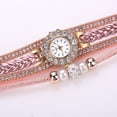 thumbnail image 3 of Reloj HUOGUO Weave Wrap Quartz Wrap, pulsera vintage para mujer, 3 of 4