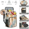 thumbnail image 5 of Travel Cooler Bag - Boho Bohemian Art Camping Beer Cooler Backpack with Bottle Opener- Waterproof Insulated Picnic Backpacks - Cooler Bag for Beach, 5 of 6