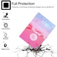 thumbnail image 2 of Allytech Case Cover for Apple iPad 9.7 6th 5th Gen 2018/2017/ iPad Air 9.7 1st 9nd Gen, PU Leather Folio Flip Stand Shockproof Auto Sleep Wake Inner TPU Back Cover with Pencil Holder, Pink Moon, 2 of 6