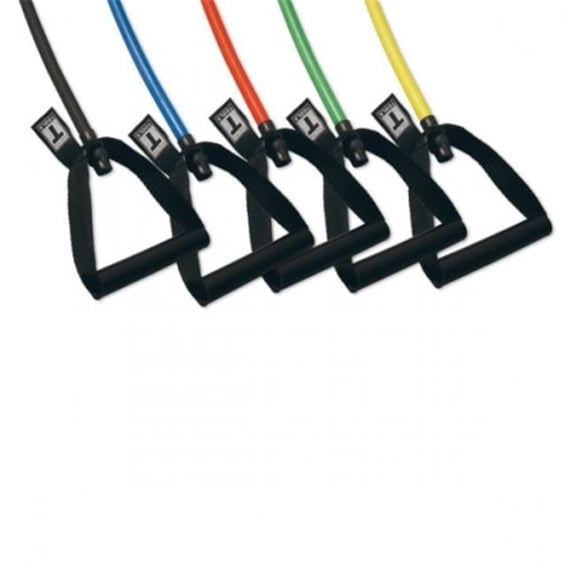 Exercise Resistance Tubes - Pack of 5
