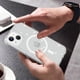 thumbnail image 5 of A1b GW20 For iPhone 13 Case TPU+PC Matte Phone Cover Compatible d2M with MagSafe - Dark Purple, 5 of 5